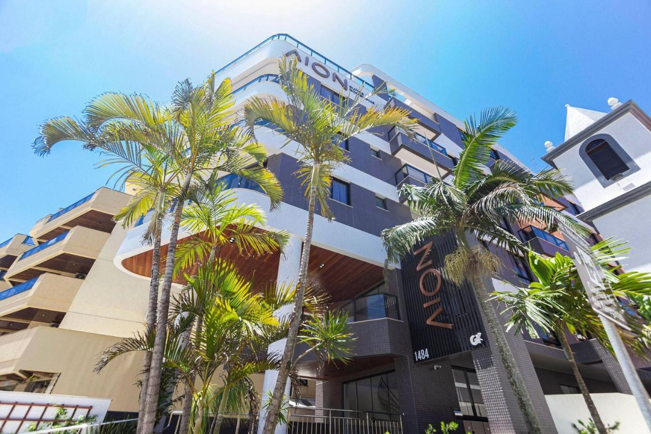 Aion Suites 302 - Lindo Apartamento Com Vista Para O Mar, A 60M Da Praia De Bombinhas, Com Piscina E Academia No Rooftop. Dış mekan fotoğraf