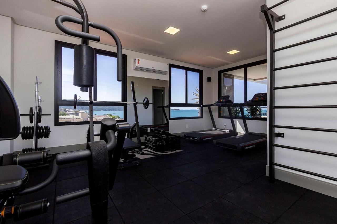 Aion Suites 302 - Lindo Apartamento Com Vista Para O Mar, A 60M Da Praia De Bombinhas, Com Piscina E Academia No Rooftop. Dış mekan fotoğraf