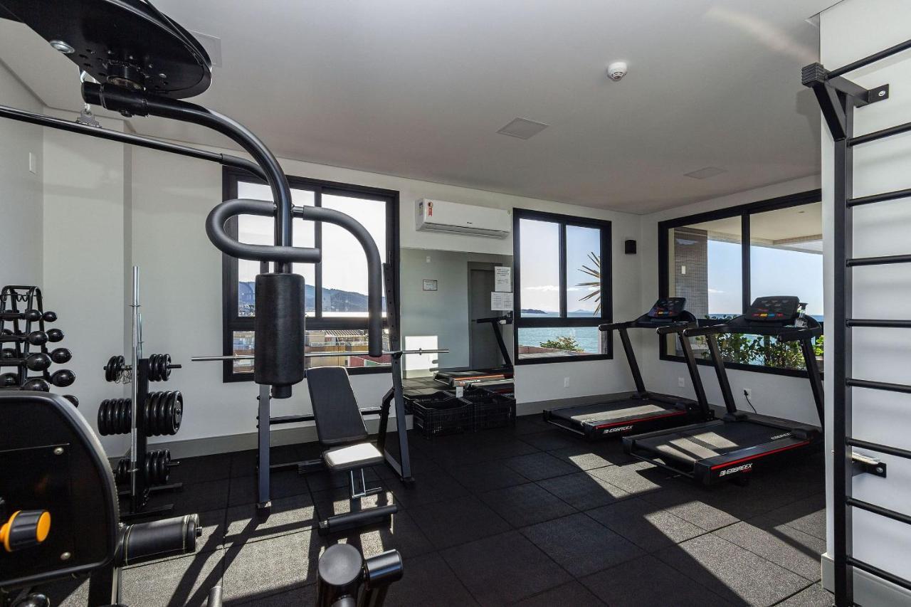 Aion Suites 302 - Lindo Apartamento Com Vista Para O Mar, A 60M Da Praia De Bombinhas, Com Piscina E Academia No Rooftop. Dış mekan fotoğraf
