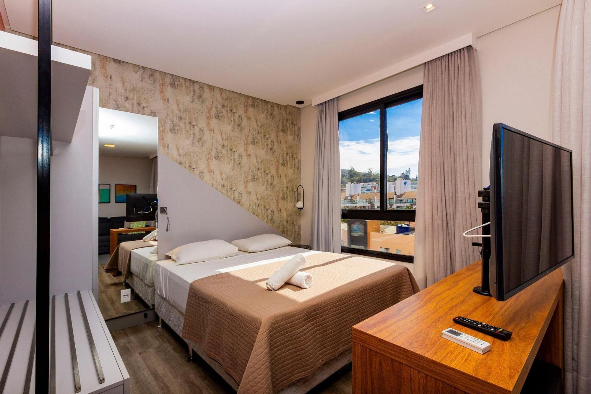 Aion Suites 302 - Lindo Apartamento Com Vista Para O Mar, A 60M Da Praia De Bombinhas, Com Piscina E Academia No Rooftop. Dış mekan fotoğraf